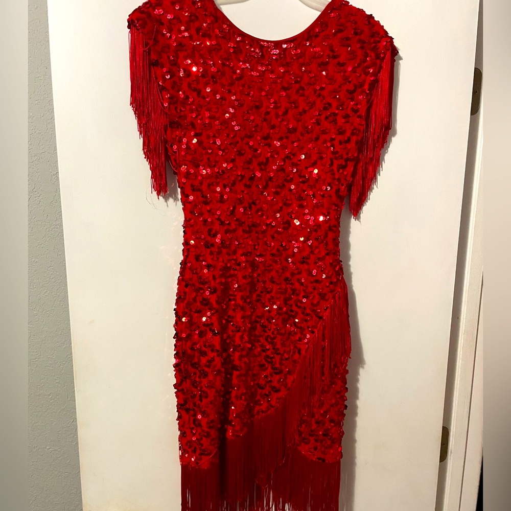 Ruby Red Holiday dress